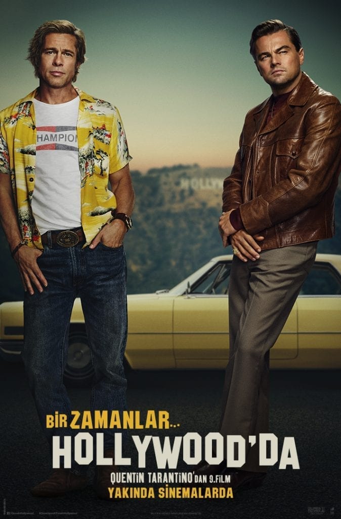 Bir Zamanlar Hollywood'da Leonardo Dicaprio Brad Pitt